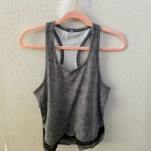 Black & grey size 10 Lululemon tank